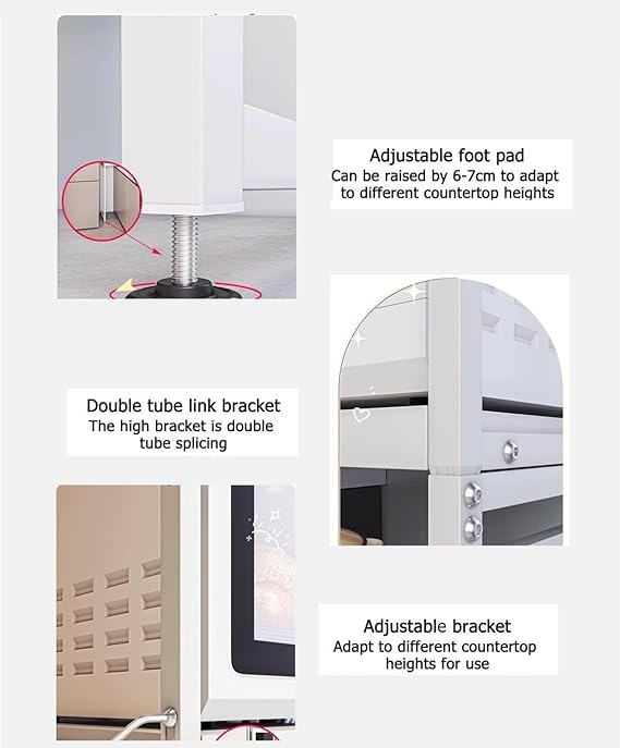 ✨ Multi-Layer Storage Rack – Space Saver Magic 🏠