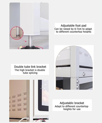 ✨ Multi-Layer Storage Rack – Space Saver Magic 🏠