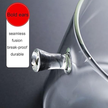 🍲✨ Clear Glass Cooking Pot 🥘 Elegant Kitchen Essential 🌿🔥