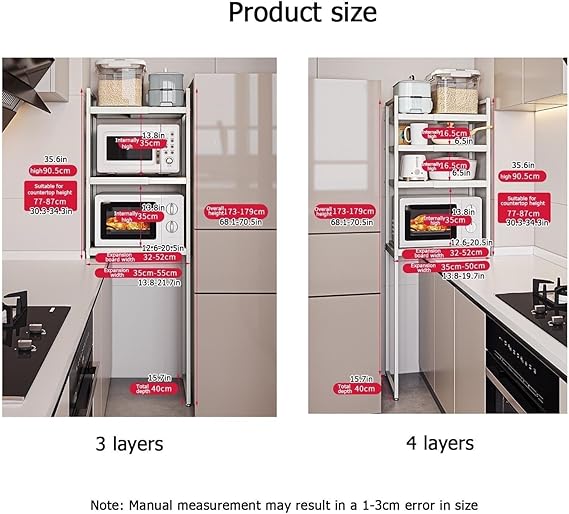 ✨ Multi-Layer Storage Rack – Space Saver Magic 🏠