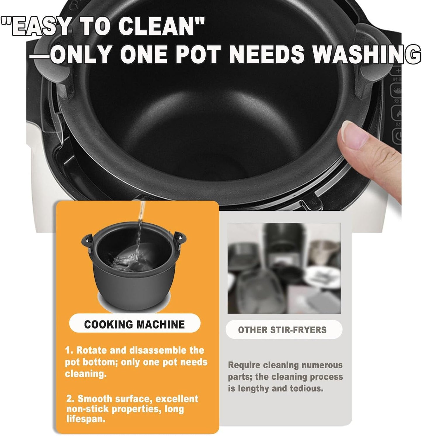 🥩 Heavy-Duty Food Processor – Effortless Prep Power ⚡