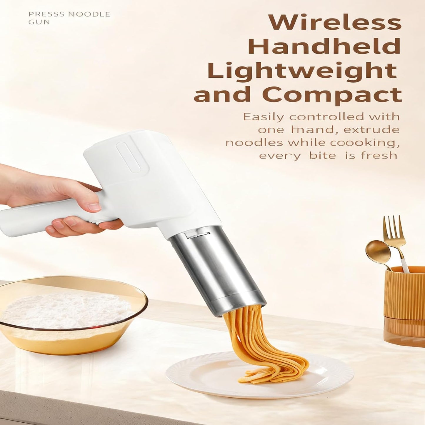 ⚡🍳 Smart Rechargeable Breakfast Maker 🥪✨ Portable & Automatic