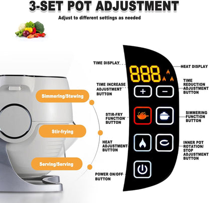 🥩 Heavy-Duty Food Processor – Effortless Prep Power ⚡